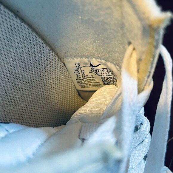 Nike Basic Cortez Men’s Size 10 White And Black 819719-100 Mint Condition - Picture 9 of 10